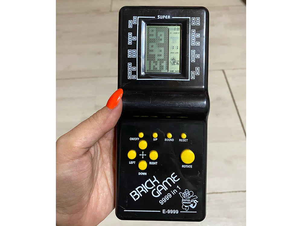 Consolă Retro Electronică Tetris 9999 în 1