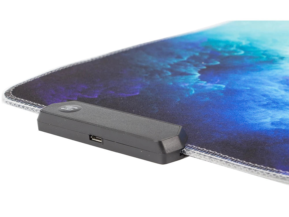 Mouse Pad Gaming RGB cu Iluminare LED – 80 x 30 cm | 7 Culori, 4 Moduri de Iluminare