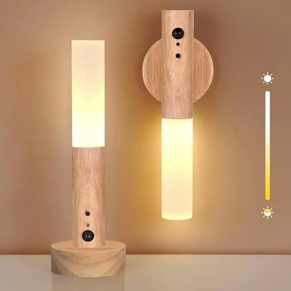 Lampa de Perete LED cu Suport Magnetic și Senzor de Mișcare – Lumină Caldă