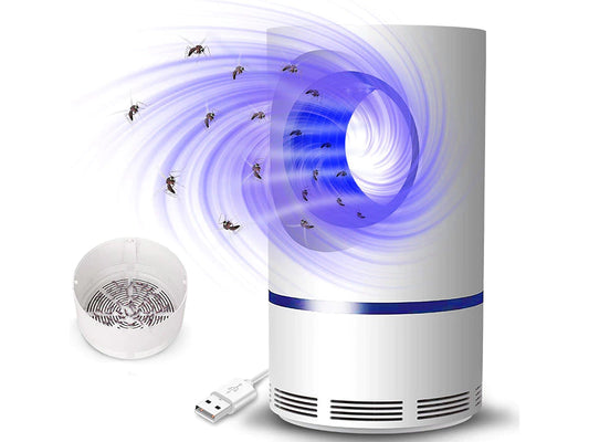 Lampă electrică anti-insecte – silențioasă, eficientă, alimentare USB