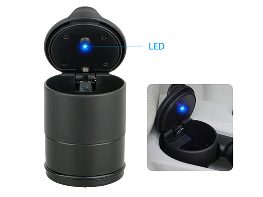 Scrumieră Auto cu Iluminare LED