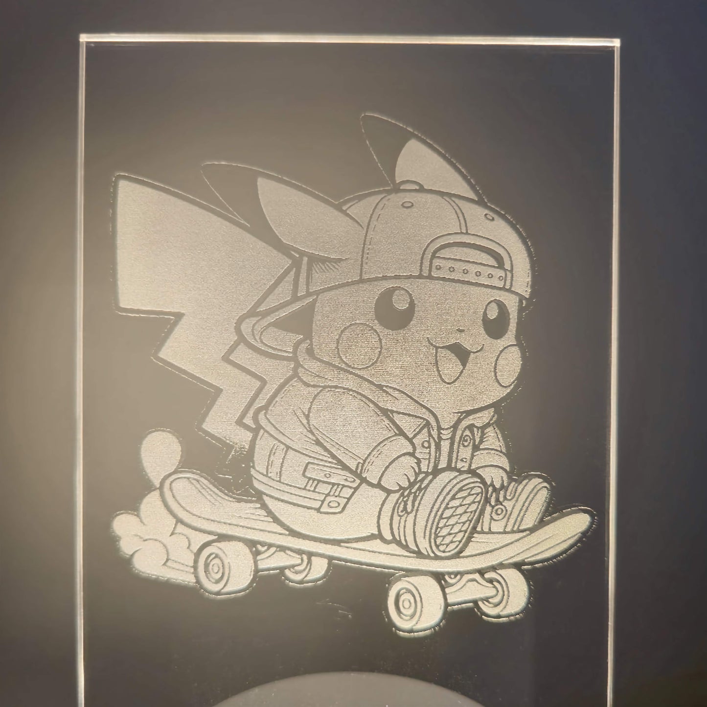 Lampă 3D Pikachu – Lumină Albă