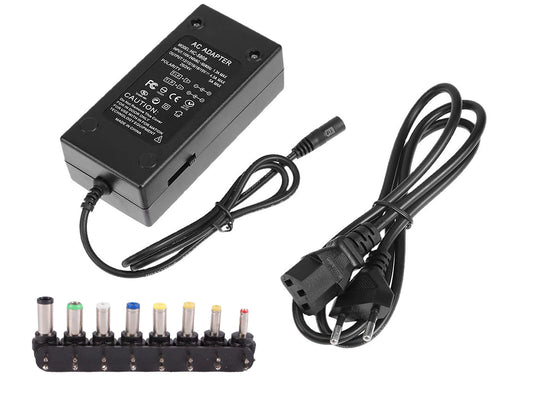 Încărcător Universal Laptop AC – 96W cu 8 Adaptoare