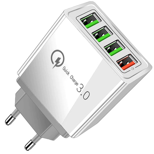 Încărcător de Perete Rapid 4xUSB – Quick Charge 3.0