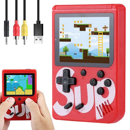 Consolă Retro Portabilă Mini – 400 Jocuri, Ecran LCD 3 inch