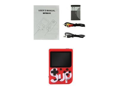 Consolă Retro Portabilă Mini – 400 Jocuri, Ecran LCD 3 inch