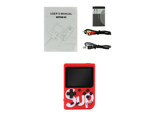 Consolă Retro Portabilă Mini – 400 Jocuri, Ecran LCD 3 inch