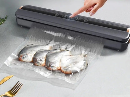 Aparat de Vidat Alimente cu Încărcare USB + 10 Pungi Incluse
