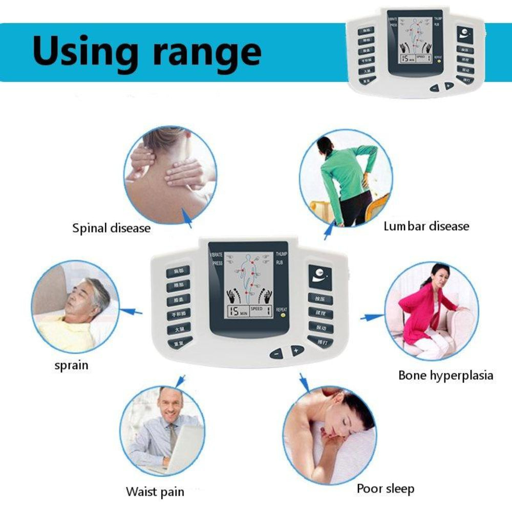 Electrostimulator Muscular și Nervos cu Flapsuri și Electrode