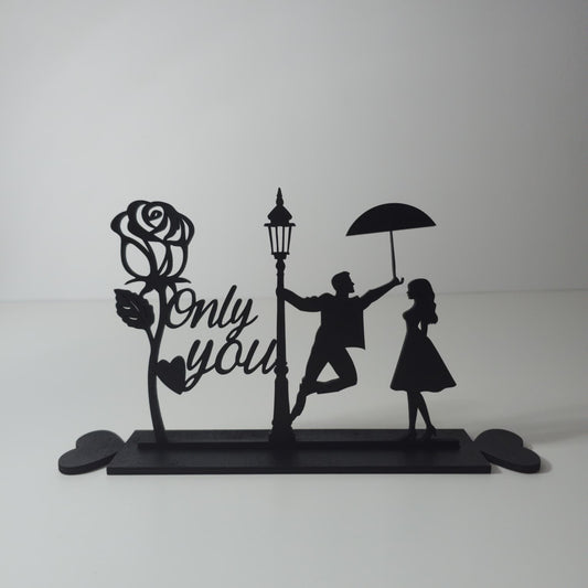 Placă decorativă din lemn - Only You