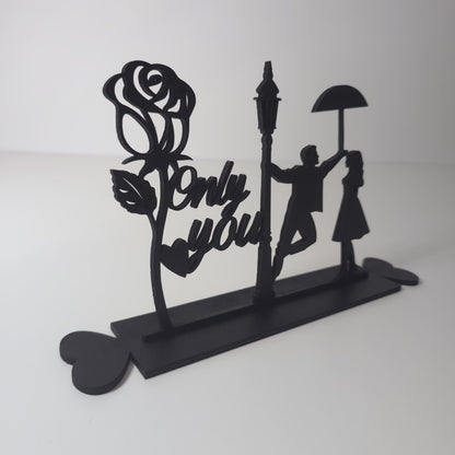 Placă decorativă din lemn - Only You
