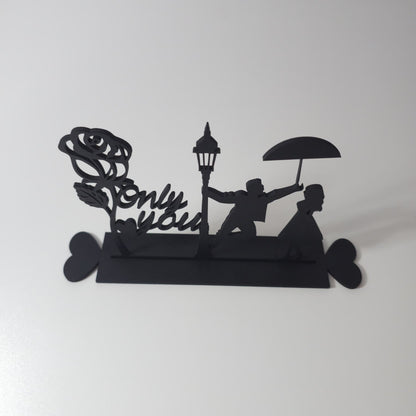 Placă decorativă din lemn - Only You