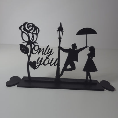 Placă decorativă din lemn - Only You