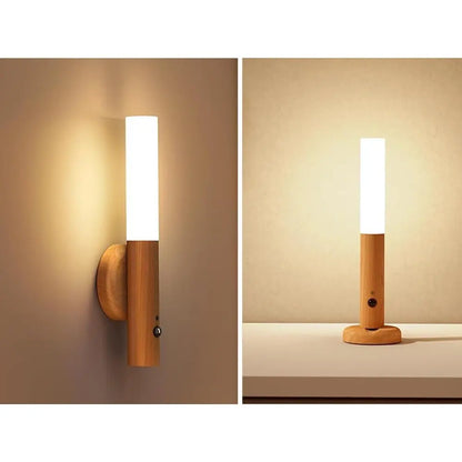 Lampa de Perete LED cu Suport Magnetic și Senzor de Mișcare – Lumină Caldă