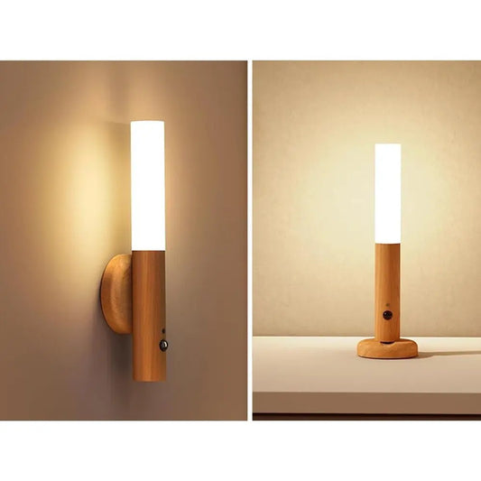 Lampa de Perete LED cu Suport Magnetic și Senzor de Mișcare – Lumină Caldă
